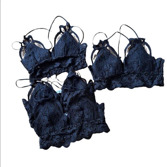 Eyelet Lace Cami bralette - Picture 2 of 10